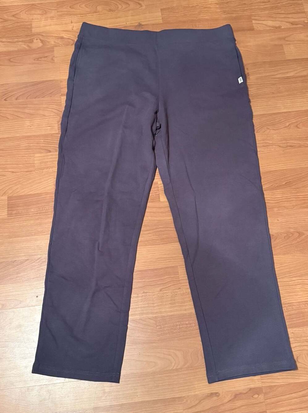 UGG Women's XL Navy Blue Cotton Blend Wide Leg Lounge Pants